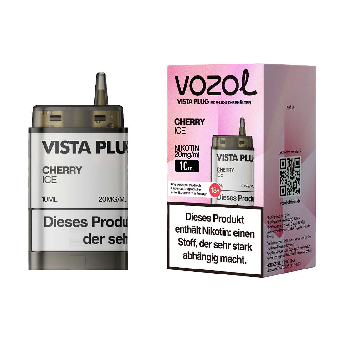 Vozol Vista Plug EZ Pod Cherry Ice Vozol Vista Plug EZ Pod Cherry Ice