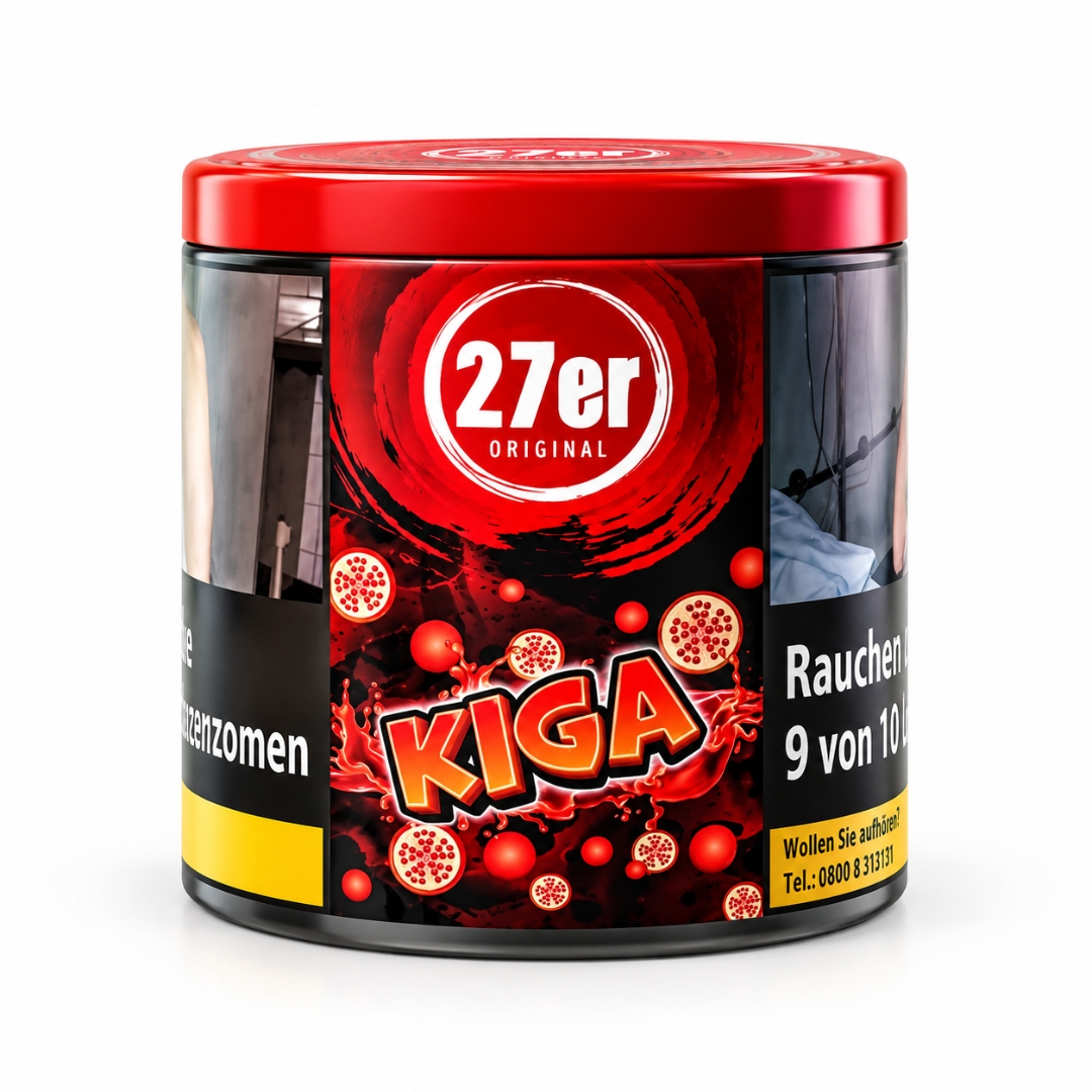 27er Virginia Shisha Tabak Kiga 200g