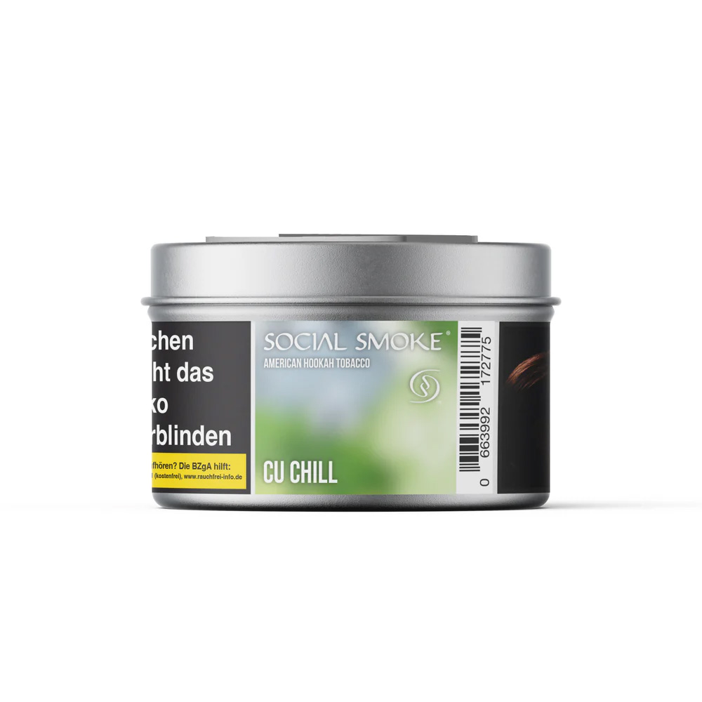 Social Smoke Shisha Tabak CU Chill 200g