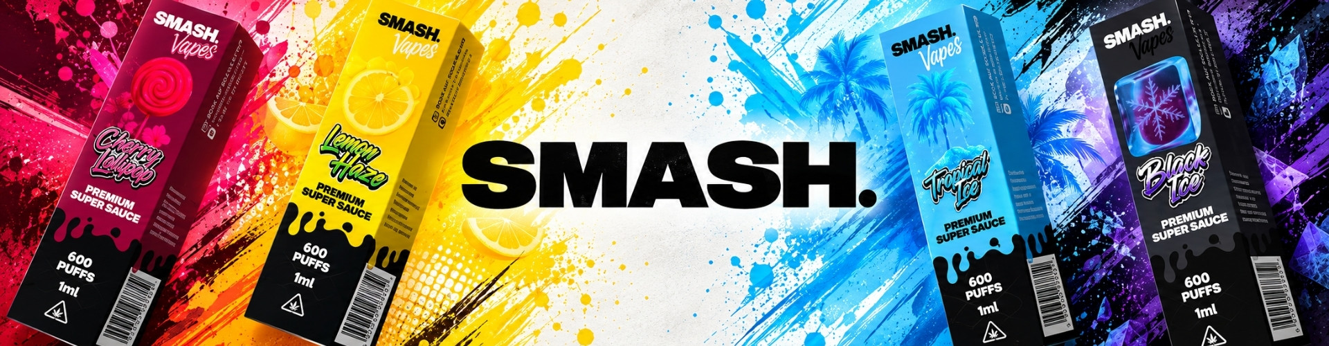Smash Super Sauce Vape Banner