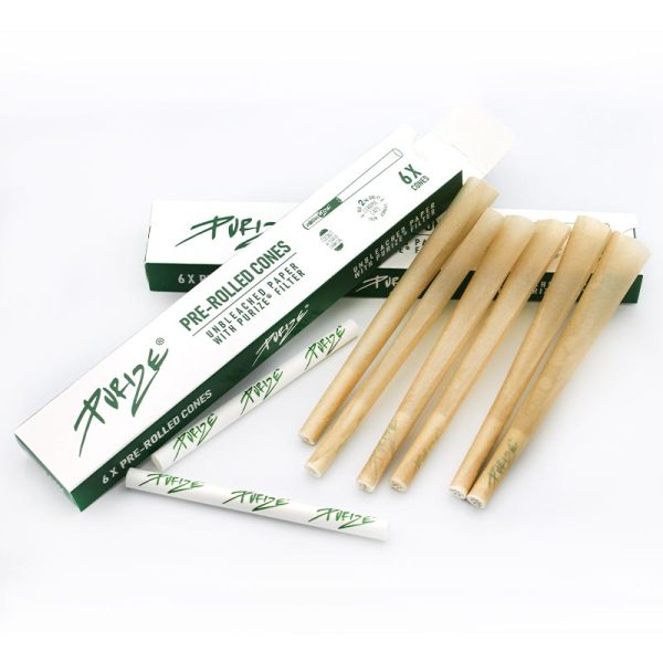 Purize Pre Rolled Cones 6er Pack Purize Pre Rolled Cones 6er Pack