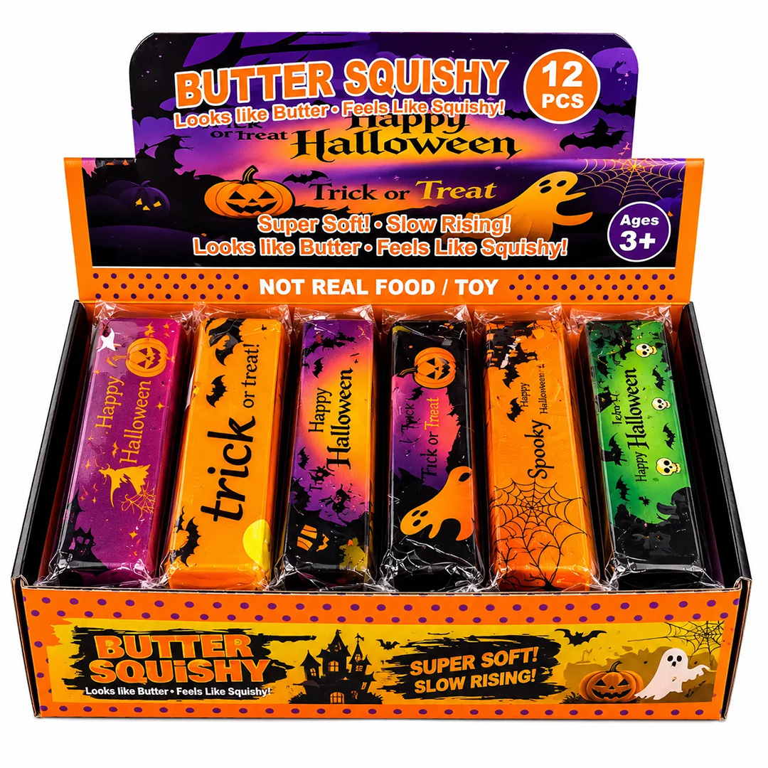 Squishy Spielzeug - Butter Halloween Edition