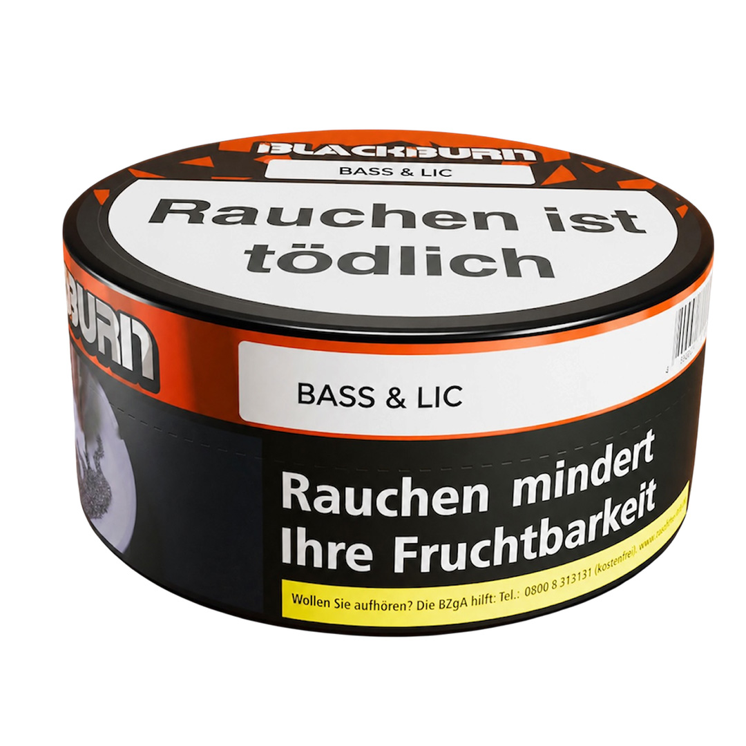 Blackburn Darkblend Shisha Tabak Bass & Lic 100g