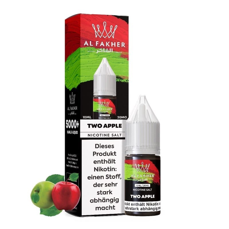 Al Fakher Liquid The Two Apple 20mg 10ml