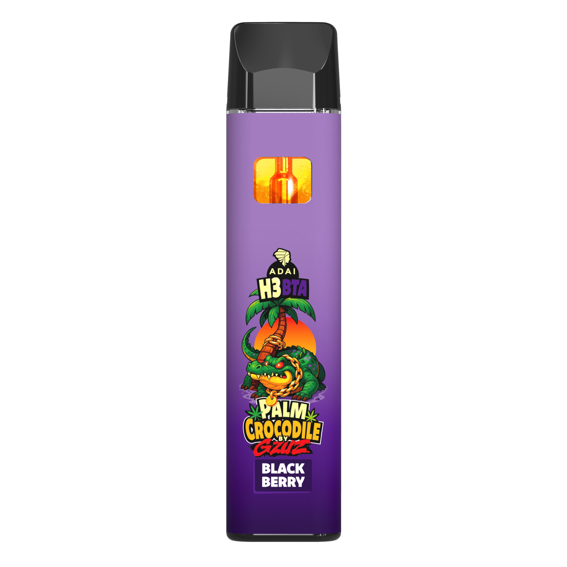 Palm Crocodile by GZUZ H3BTA Vape Blackberry 1ml Palm Crocodile by GZUZ H3BTA Vape Blackberry 1ml