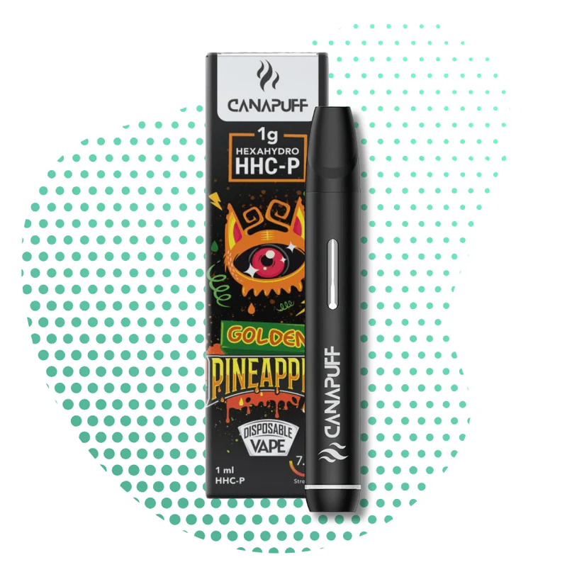 Canapuff Black HHC-P Vape Golden Pineapple Canapuff Black HHC-P Vape Golden Pineapple