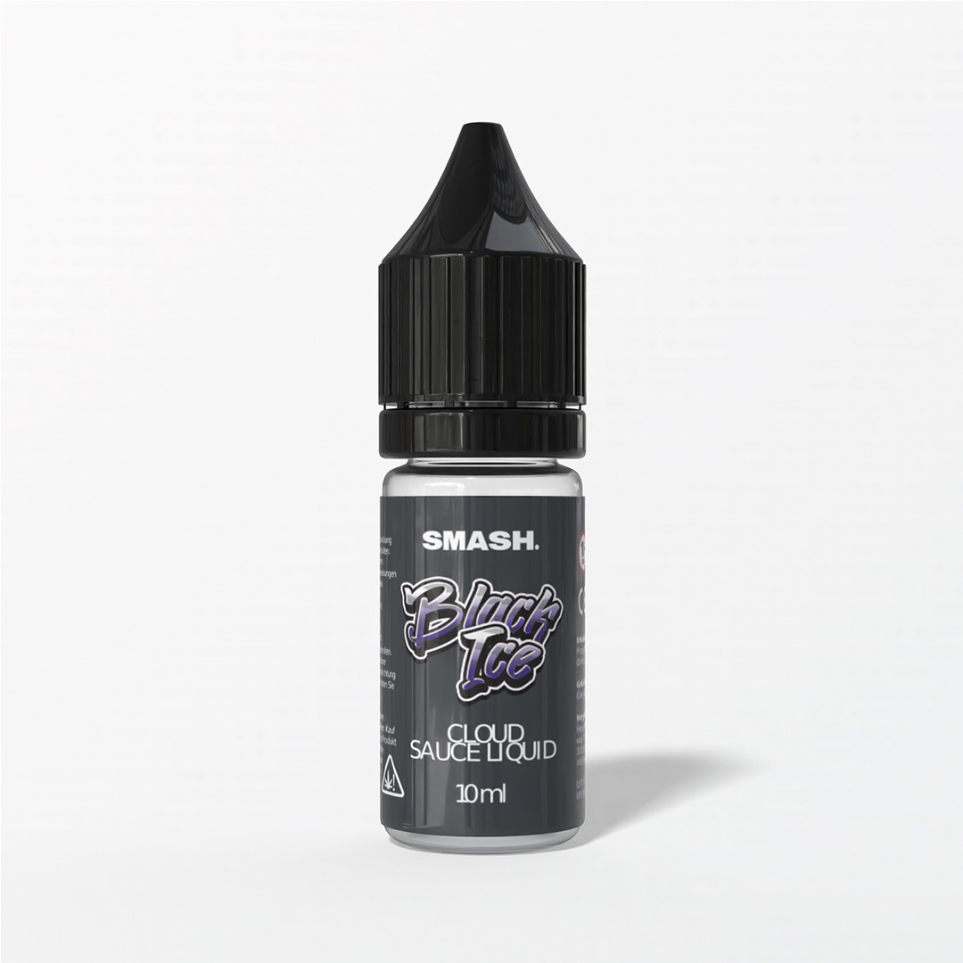 Smash - Cloud Sauce Liquid - Black Ice 10ml Smash - Cloud Sauce Liquid - Black Ice 10ml