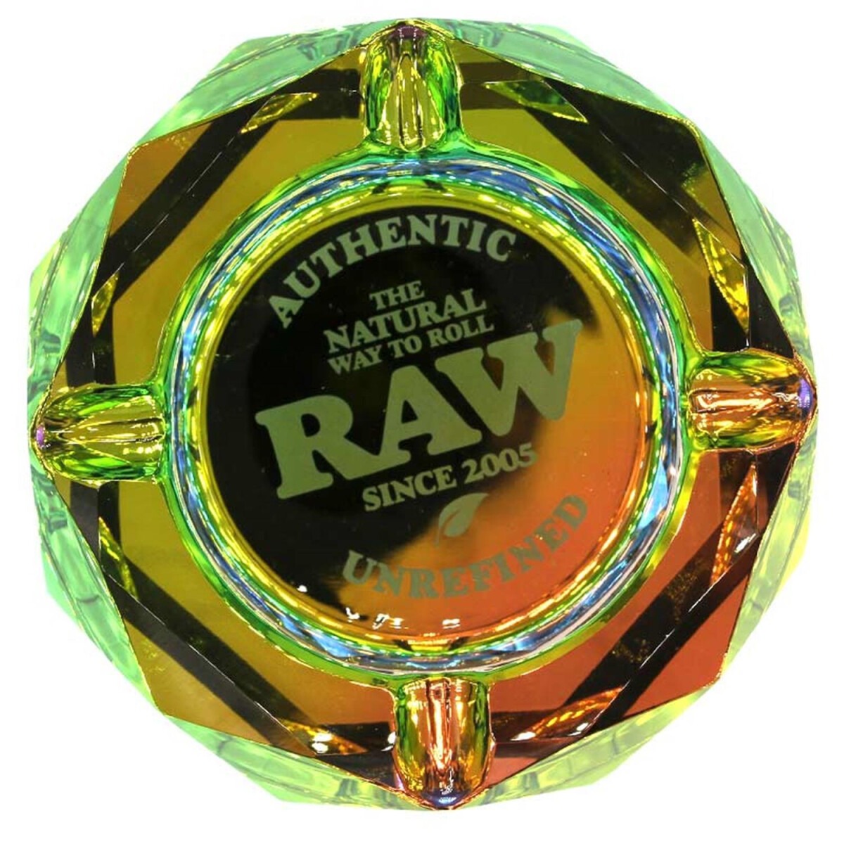 Raw Glas Aschenbecher Rainbow Top Raw Glas Aschenbecher Rainbow Top