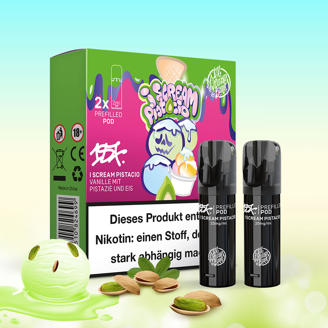 187 Vape Pod I Scream Pistacio 2er Pack