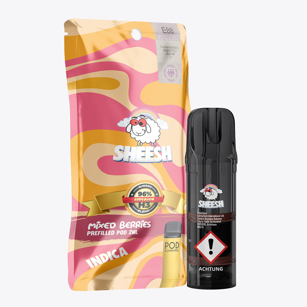 Sheesh 10-OH H3 Superior Blend Pod Mixed Berries Sheesh 10-OH H3 Superior Blend Pod Mixed Berries