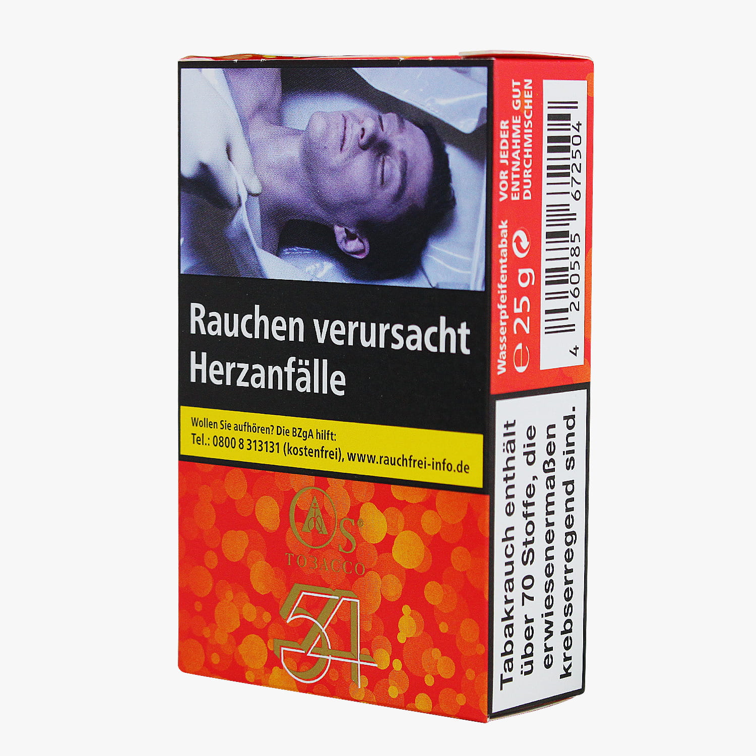 TOS25st OS Shisha Tabak 54 25g