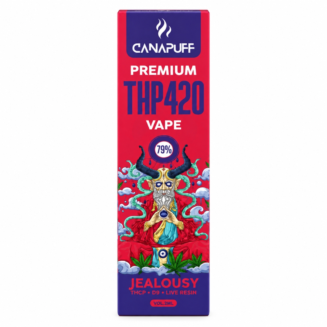Canapuff THP420 Vape Jealousy 1ml Canapuff THP420 Vape Jealousy 1ml