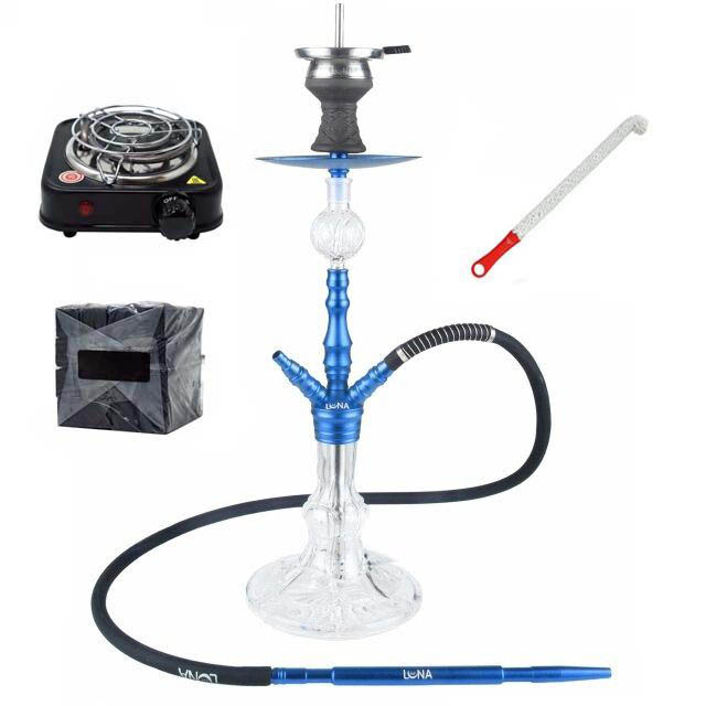Luna Hookah - Minima 2.0 Blau Komplettset