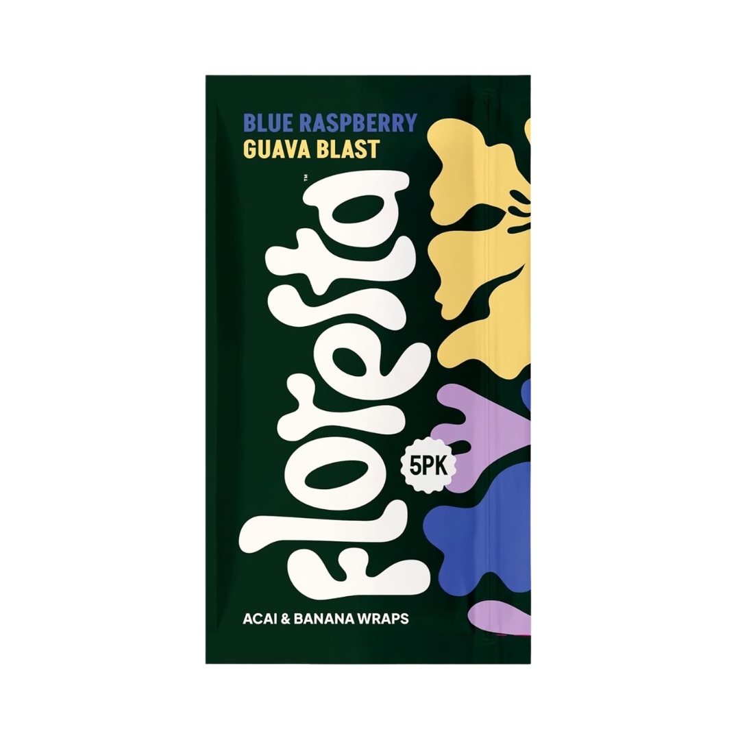 Floresta Wraps Blue Raspberry Guava Blast