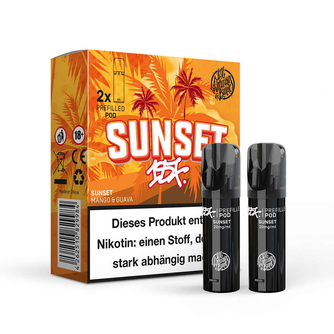 187 Vape Pod Sunset 2er Pack 187 Vape Pod Sunset 2er Pack