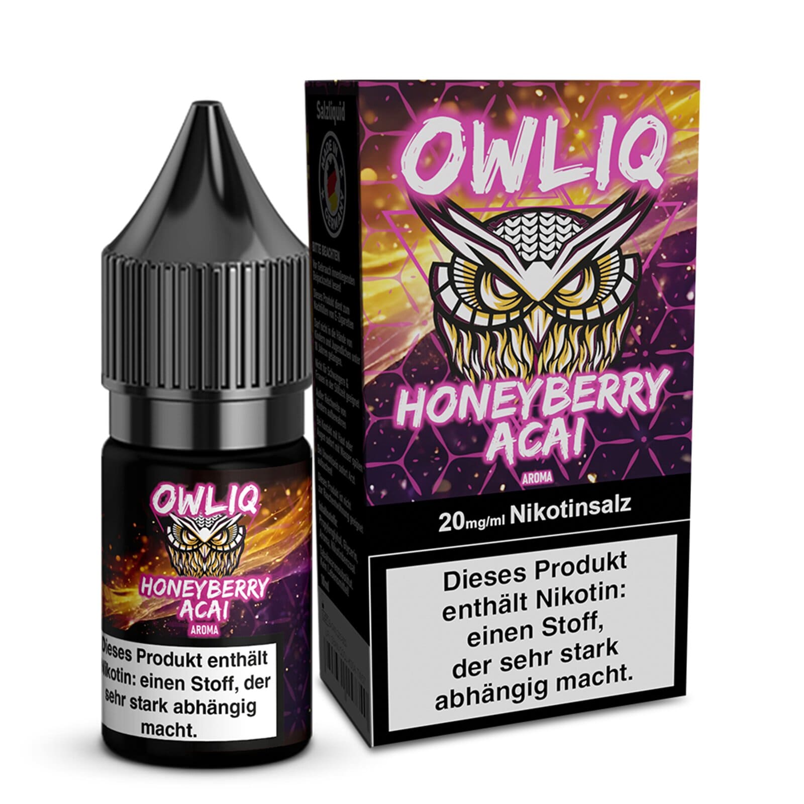 Owliq Liquid Honeyberry Acai 20mg 10ml Owliq Liquid Honeyberry Acai 20mg 10ml