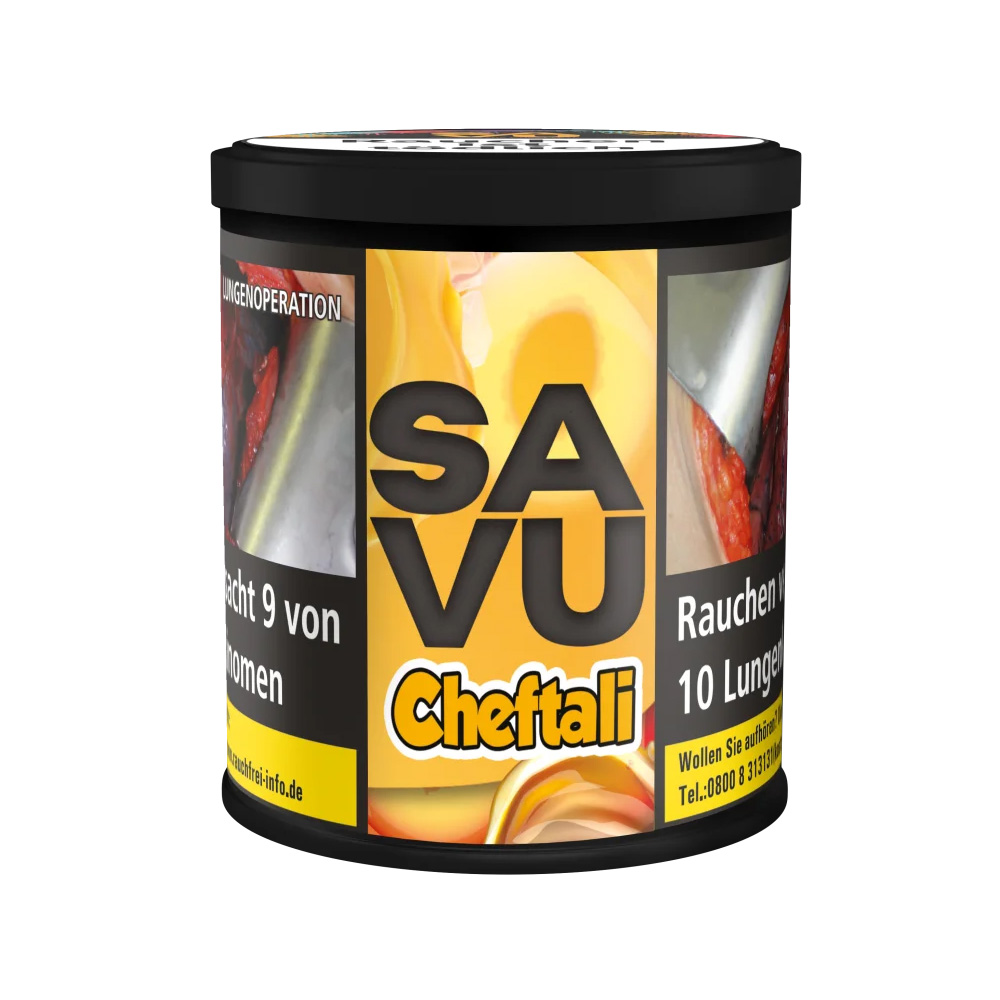 Savu Virginia Shisha Tabak Cheftali 200g Savu Virginia Shisha Tabak Cheftali 200g