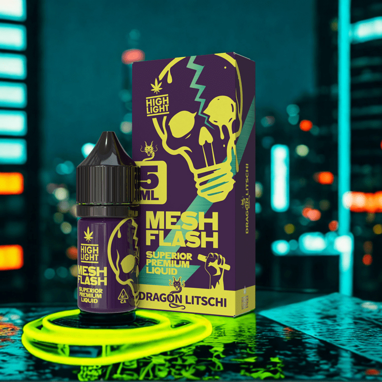 Mesh Flash Superior Blend Liquid Dragon Litschi 5ml Mesh Flash Superior Blend Liquid Dragon Litschi 5ml