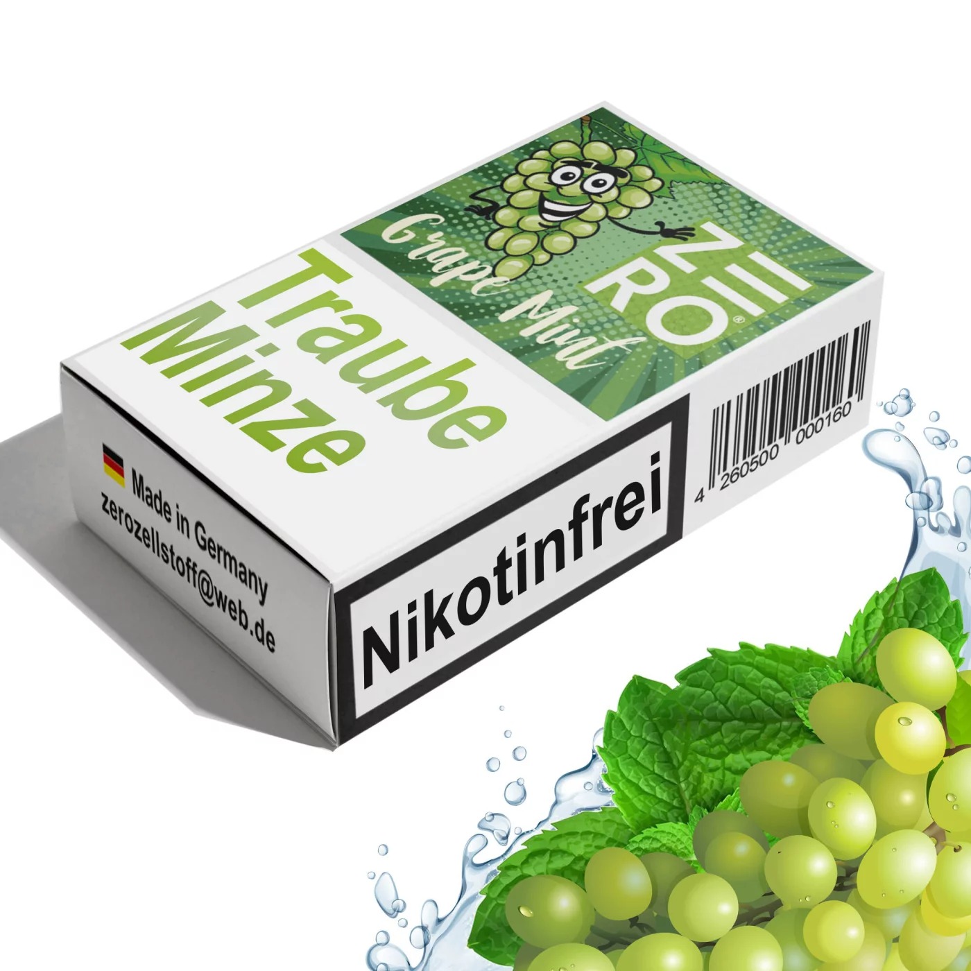 Zero - Grape Mint 25g Tabakersatz