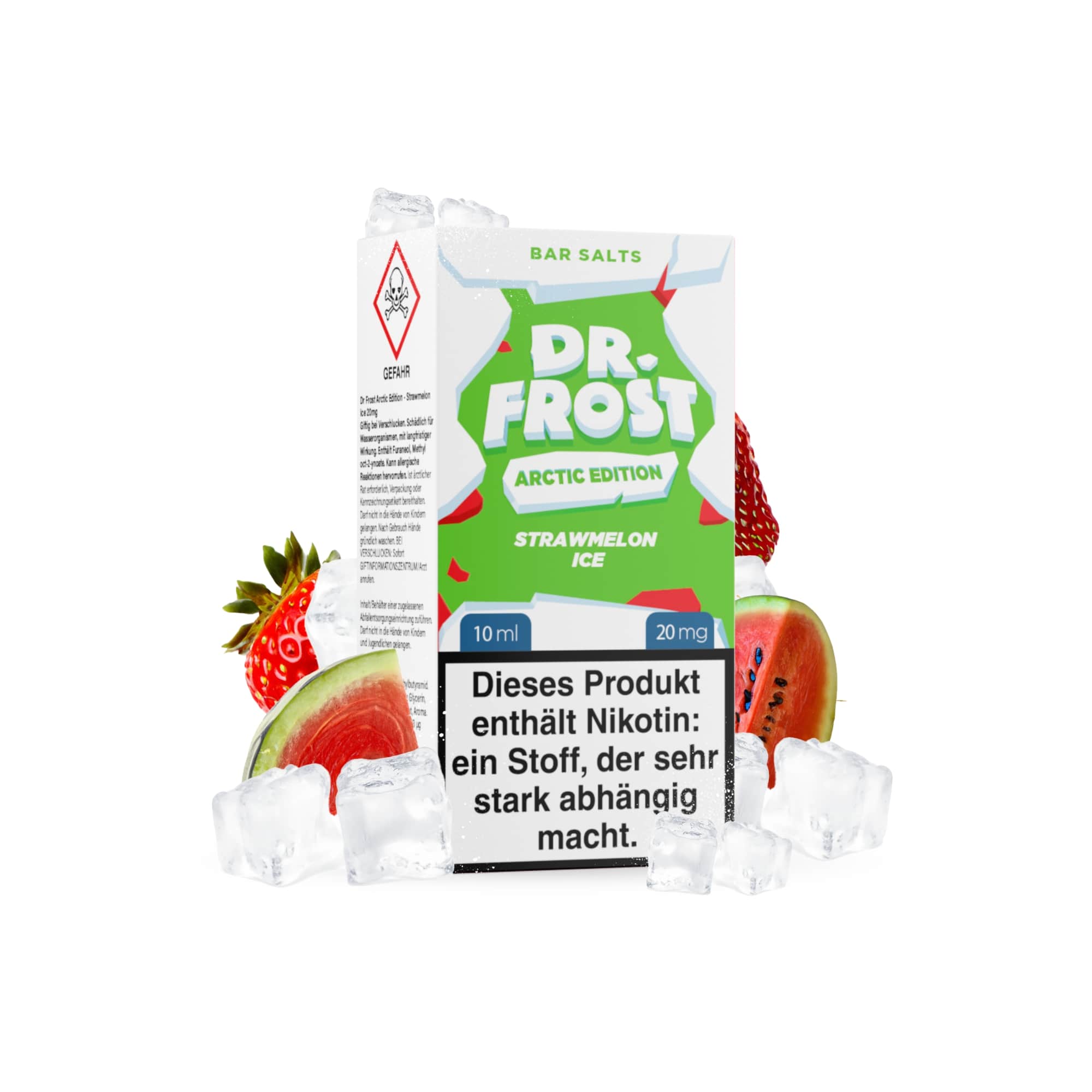 Dr. Frost - Arctic Edition Strawmelon Ice Nikotinsalz Liquid 10ml | 20mg/ml