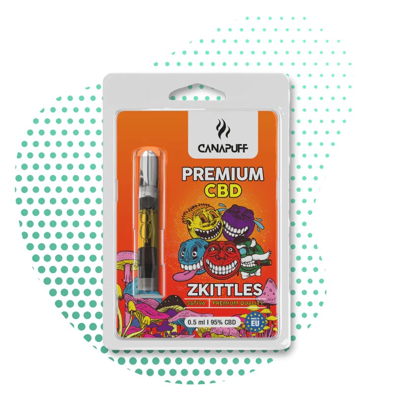 Canapuff CBD Vape Kartusche - Zkittles 0,5ml