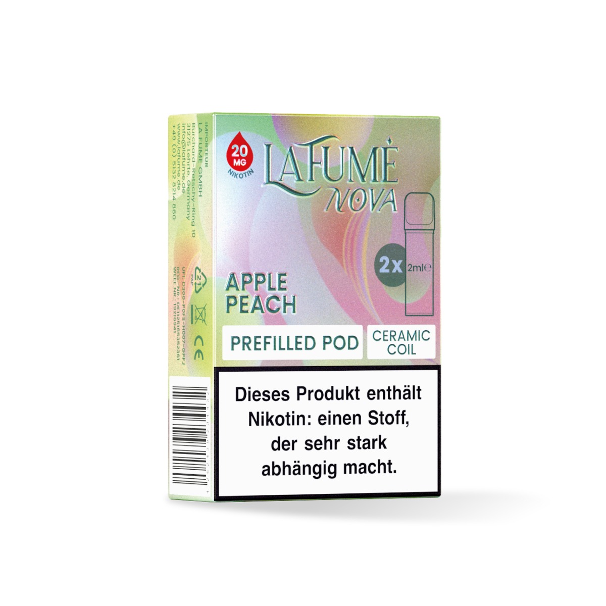 La Fume Nova Pod Apple Peach La Fume Nova Pod Apple Peach