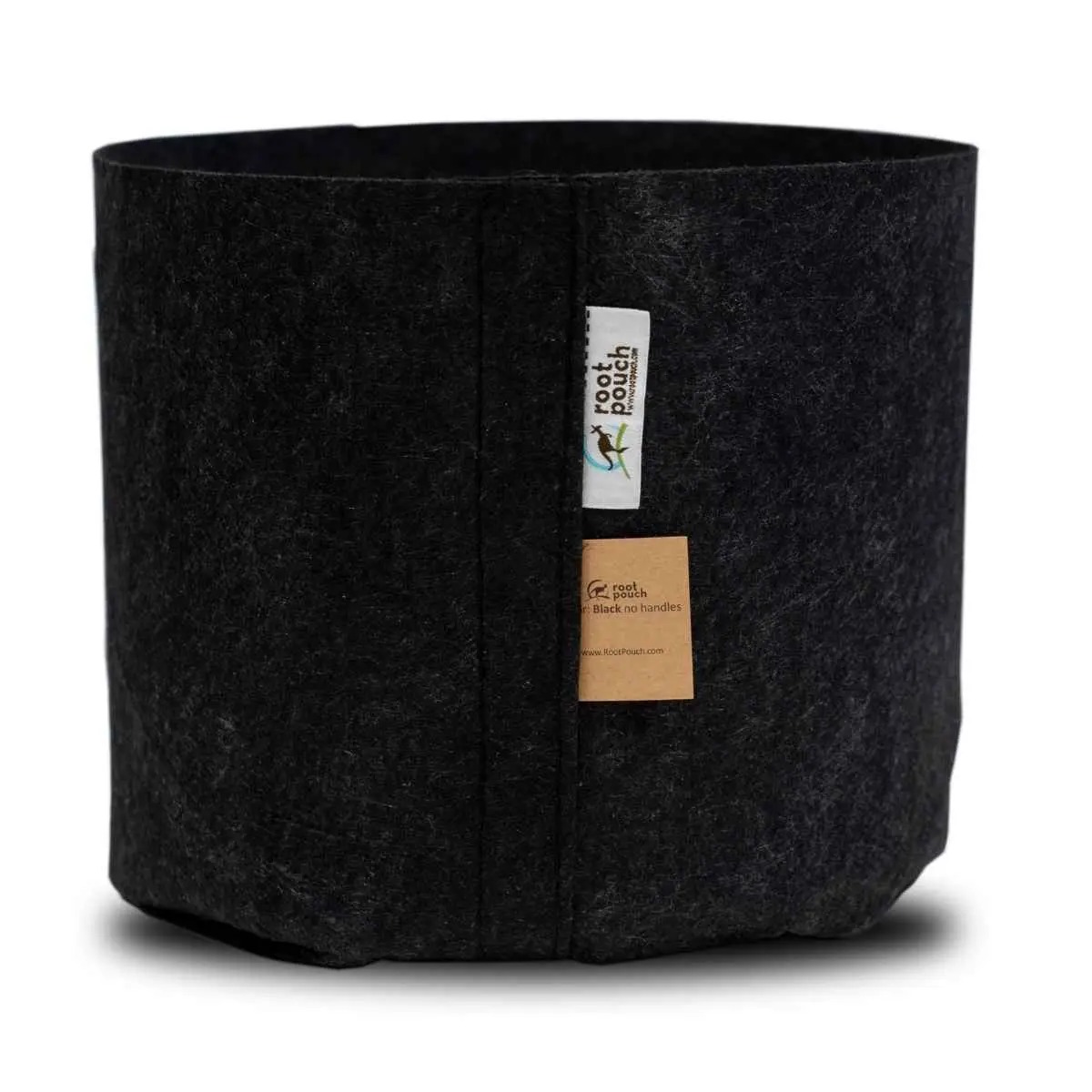 Root Pouch Stofftopf Schwarz 8 Liter