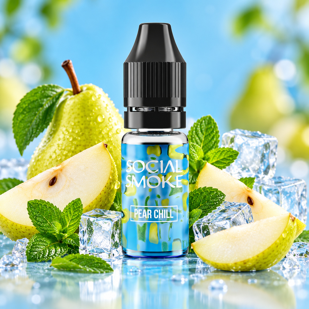 Social Smoke Liquid Pear Chill 10ml 20mg Social Smoke Liquid Pear Chill 10ml 20mg
