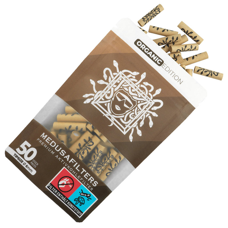 Medusafilters Organic Edition 6mm 50 Stück Medusafilters Organic Edition 6mm 50 Stück