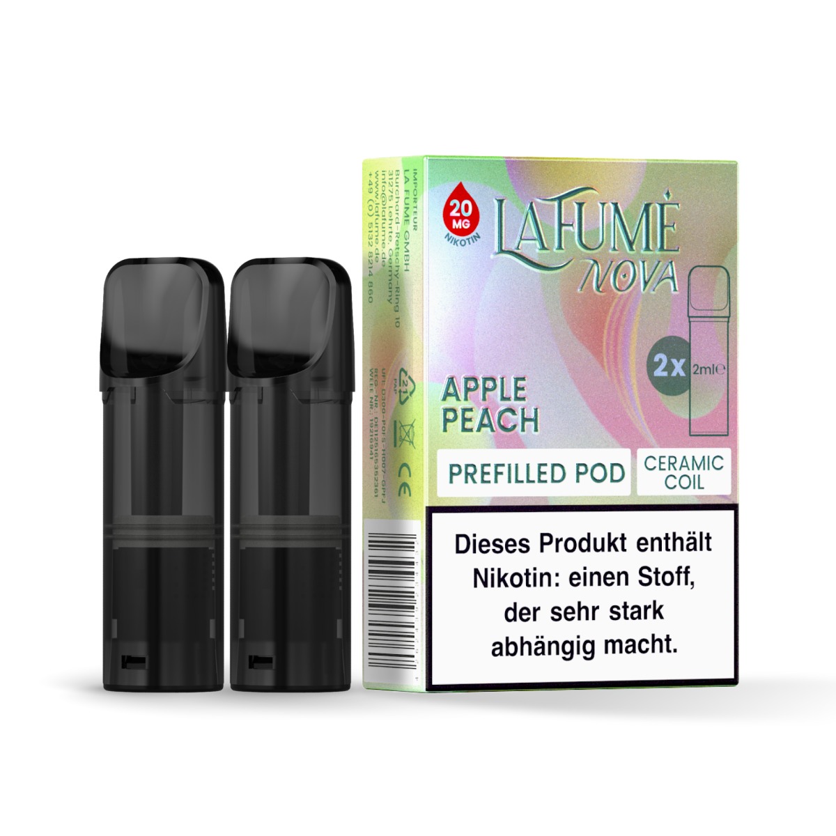 La Fume Nova Pod Apple Peach