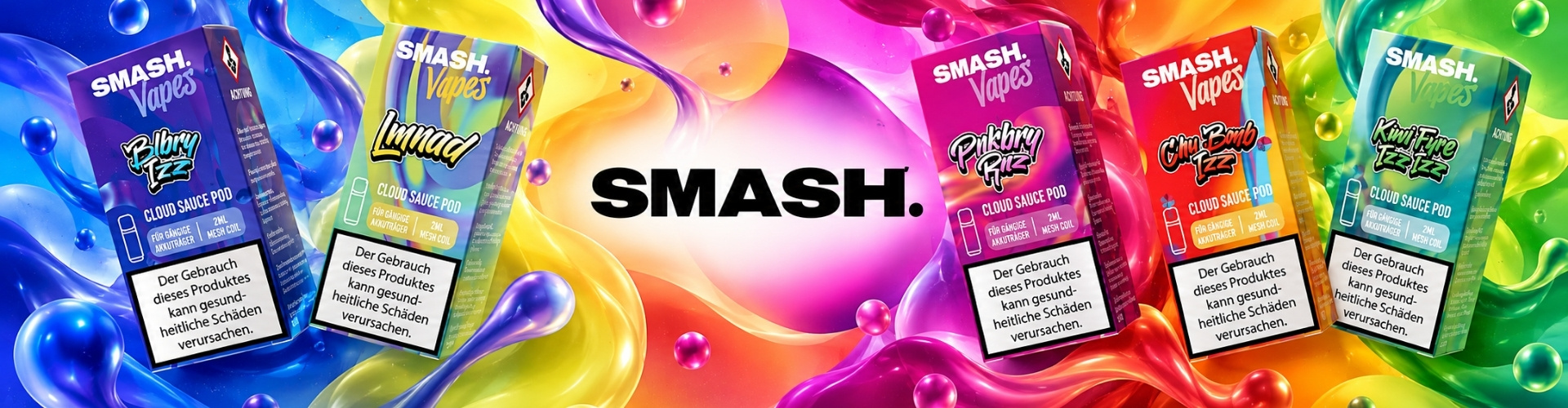 Smash Super Sauce Pods Banner
