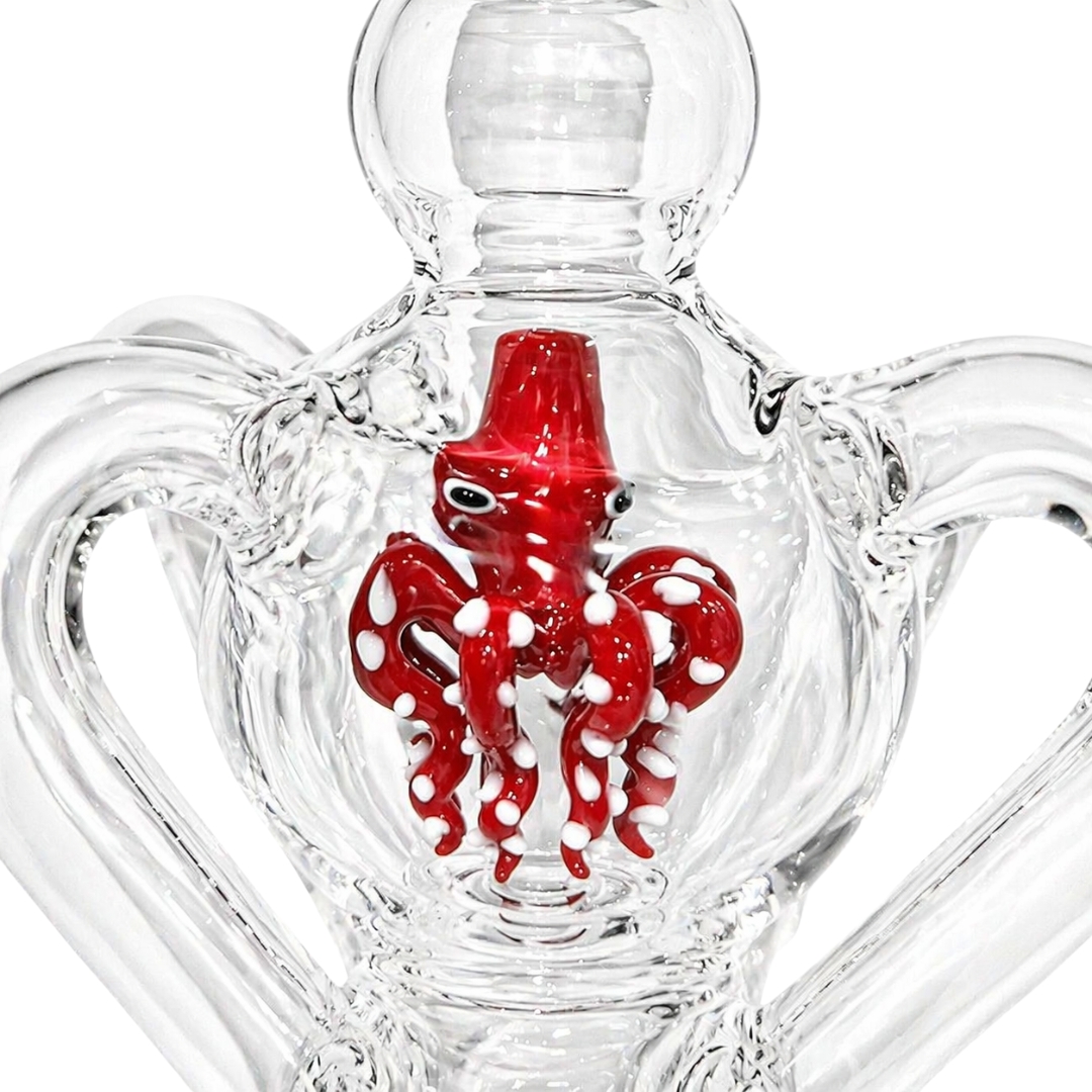Octopuz Shisha Molassefänger Red Octopuz Shisha Molassefänger Red