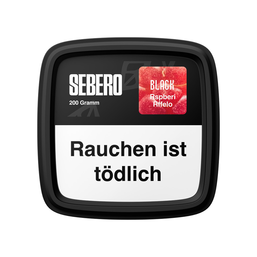 Sebero Darkblend Shisha Tabak Black Rspberi Rffelo 200g Sebero Darkblend Shisha Tabak Black Raspberry Raffaelo 200g