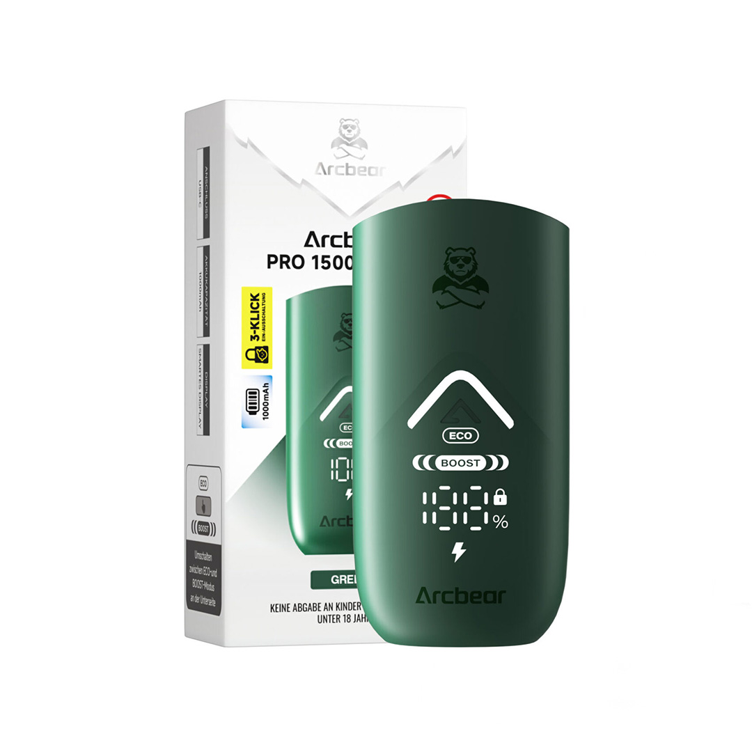 Arcbear - Pro 15000 Akkuträger - Green