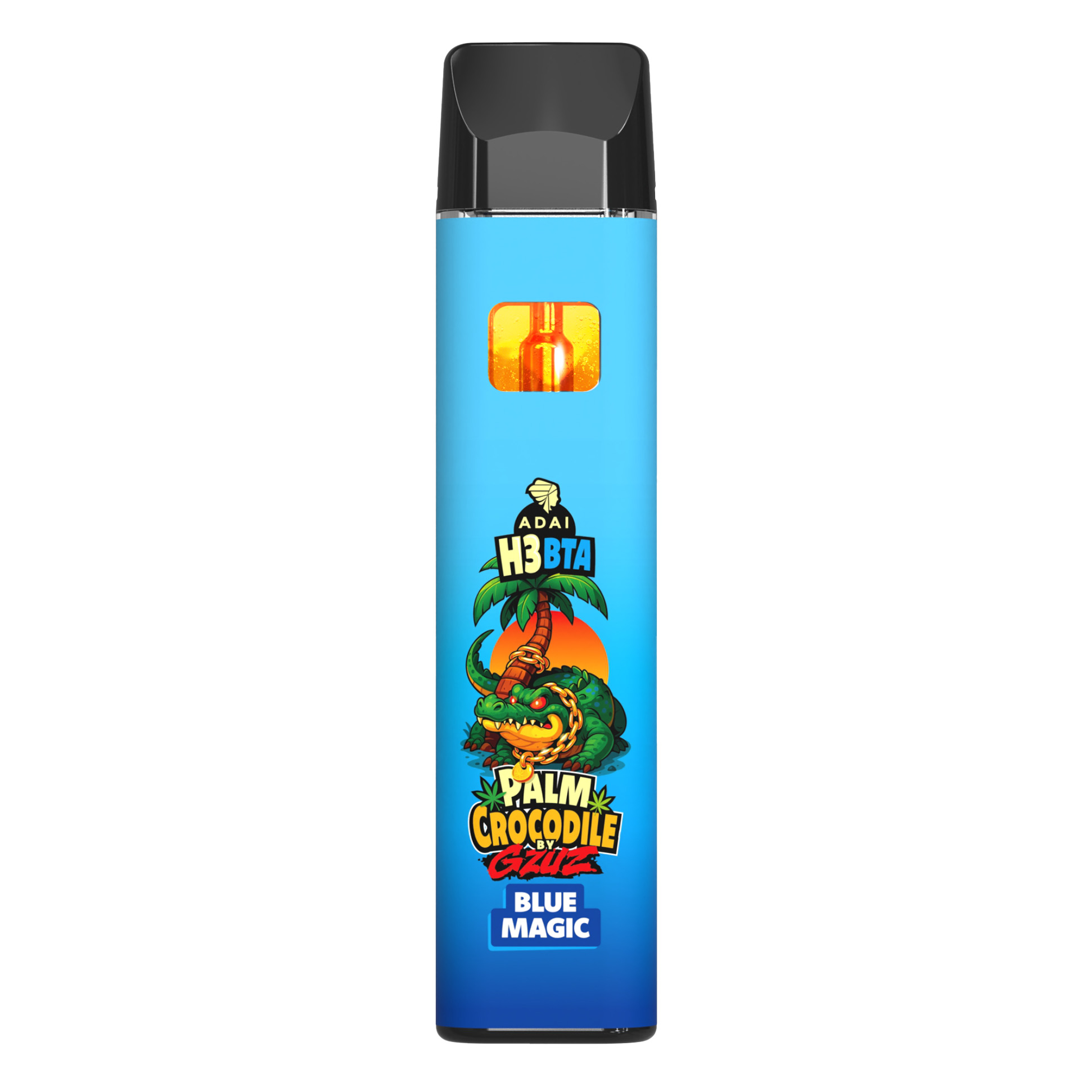 Palm Crocodile by GZUZ H3BTA Vape Blue Magic 1ml Palm Crocodile by GZUZ H3BTA Vape Blue Magic 1ml