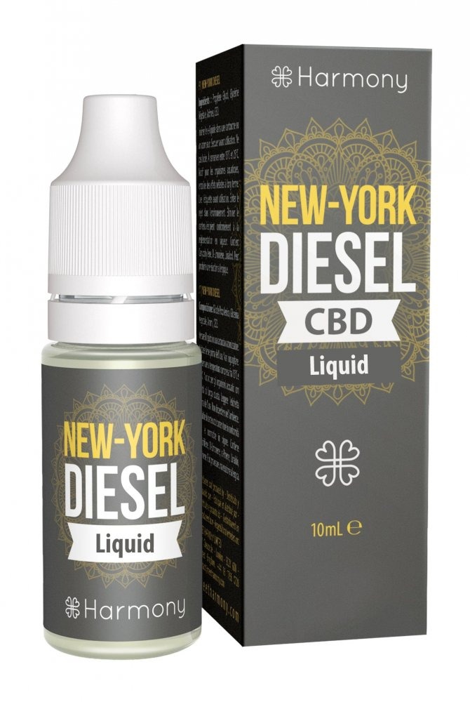 Harmony - New York Diesel CBD Liquid 10ml | 300mg