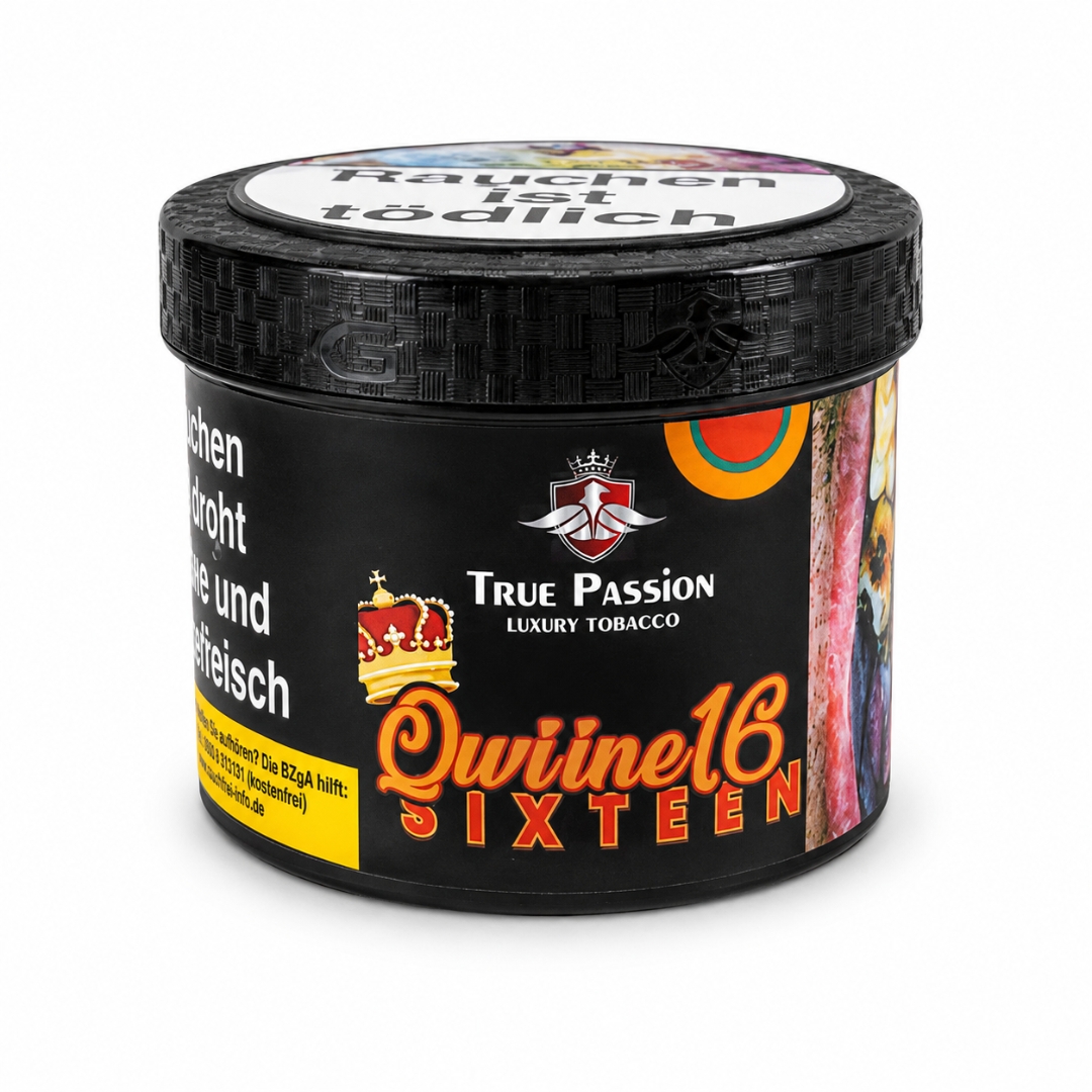 True Passion Qwiine16 200g Shisha Tabak