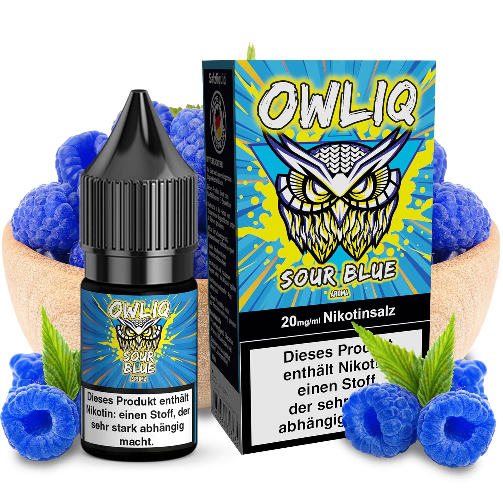 Owliq Liquid Sour Blue 20mg 10ml