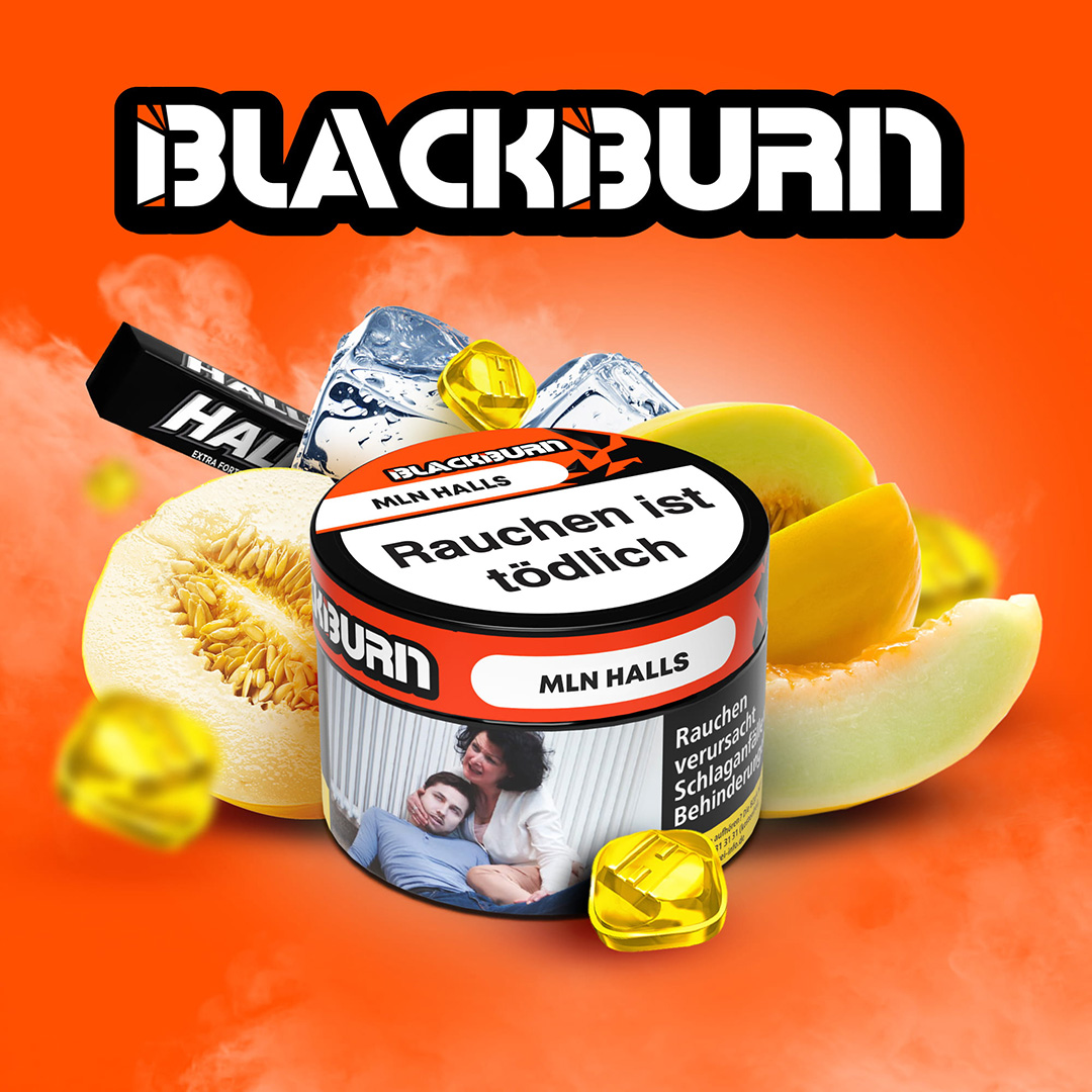 Blackburn Shisha Tabak Mln Halls 25g