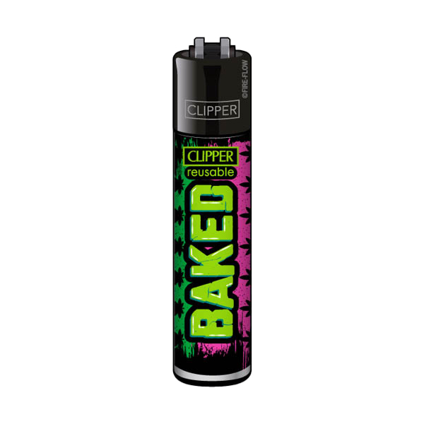 Clipper Feuerzeug 420 Statements #1 Collection Motiv Baked