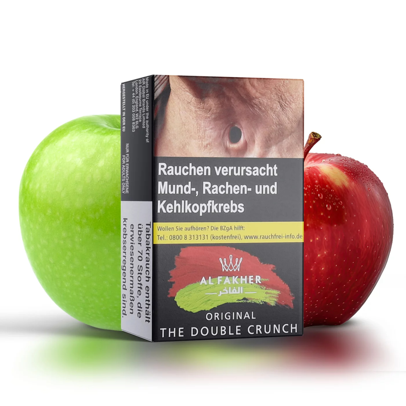 Al Fakher Shisha Tabak The Double Crunch 25g Al Fakher Shisha Tabak The Double Crunch 25g