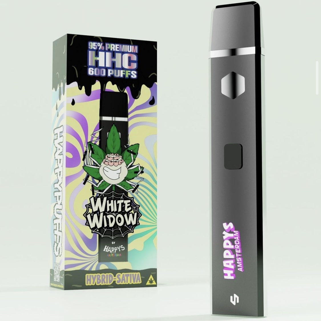 Happys Amsterdam HHC Vape White Widow Happys Amsterdam HHC Vape White Widow