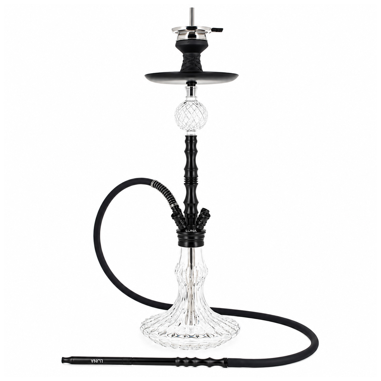 Luna Hookah Shisha Bigima Schwarz