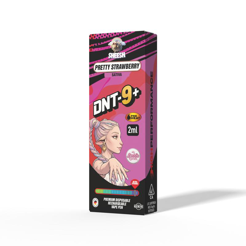Sheesh DNT-9+ Vape Pretty Strawberry 2ml Sheesh DNT-9+ Vape Pretty Strawberry 2ml