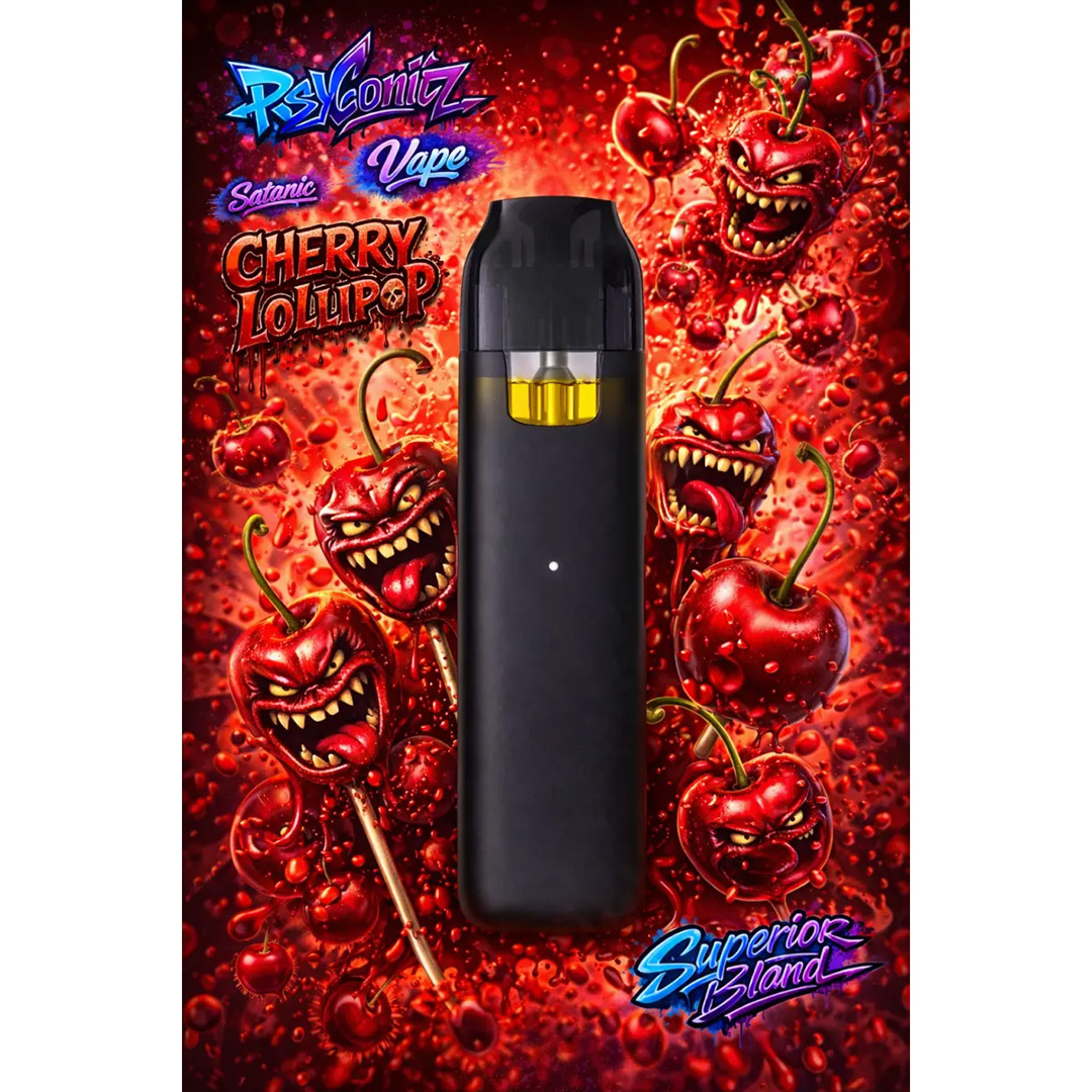Psyconia Superior Blend Vape Cherry Lollipop 1ml Psyconia Superior Blend Vape Cherry Lollipop 1ml