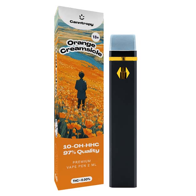 Canntropy 10-OH-HHC Vape Orange Creamsicle 2ml Canntropy 10-OH-HHC Vape Orange Creamsicle 2ml