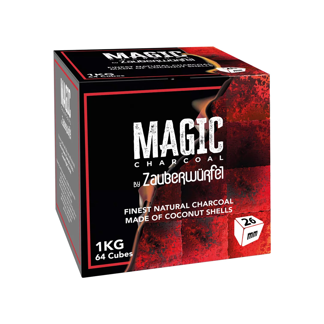 Magic Charcoal Naturkohle 26er 1Kg Magic Charcoal Naturkohle 26er 1Kg