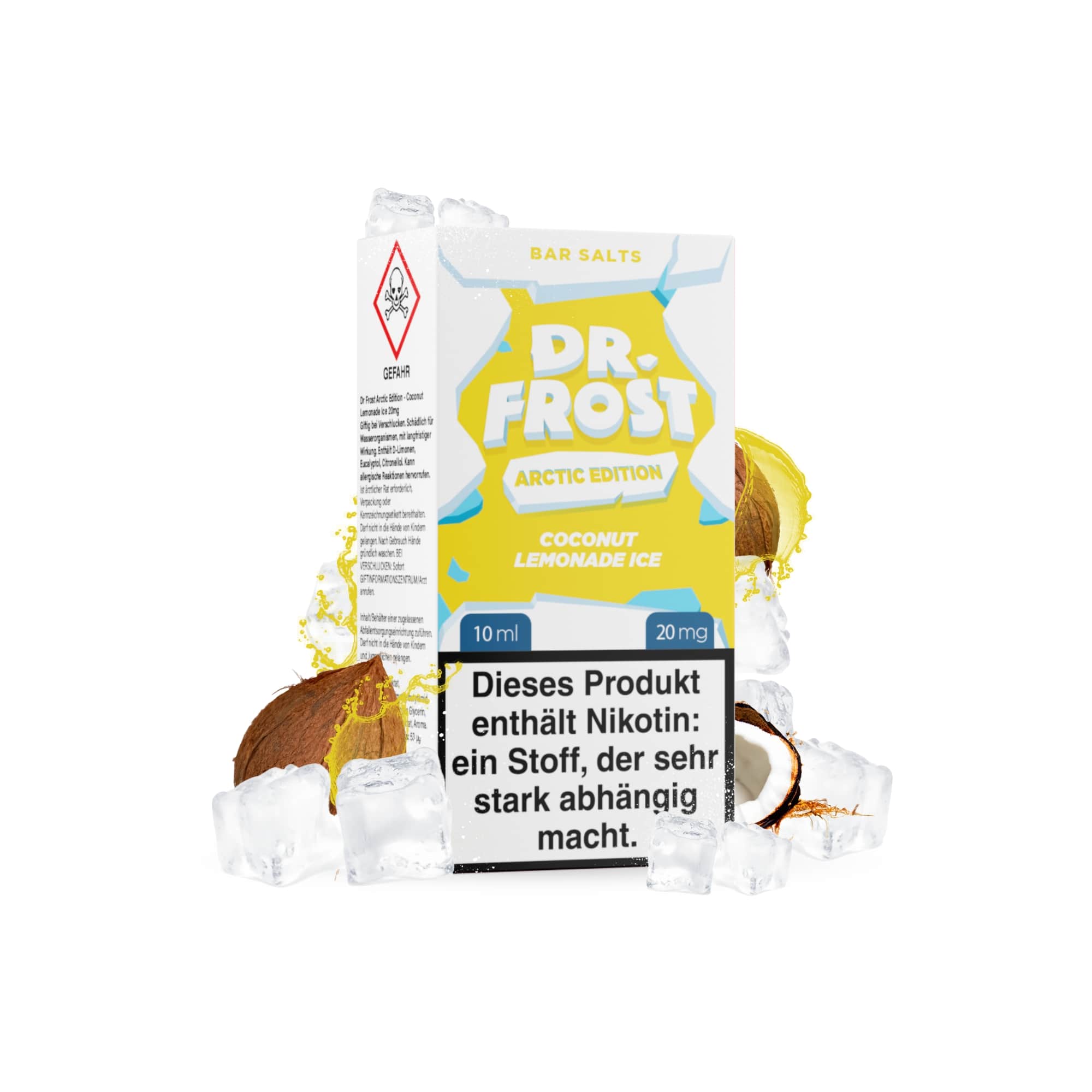 Dr. Frost Arctic Edition Coconut Lemonade Ice Nikotinsalz Liquid 10ml 20mg Dr. Frost Arctic Edition Coconut Lemonade Ice Nikotinsalz Liquid 10ml 20mg