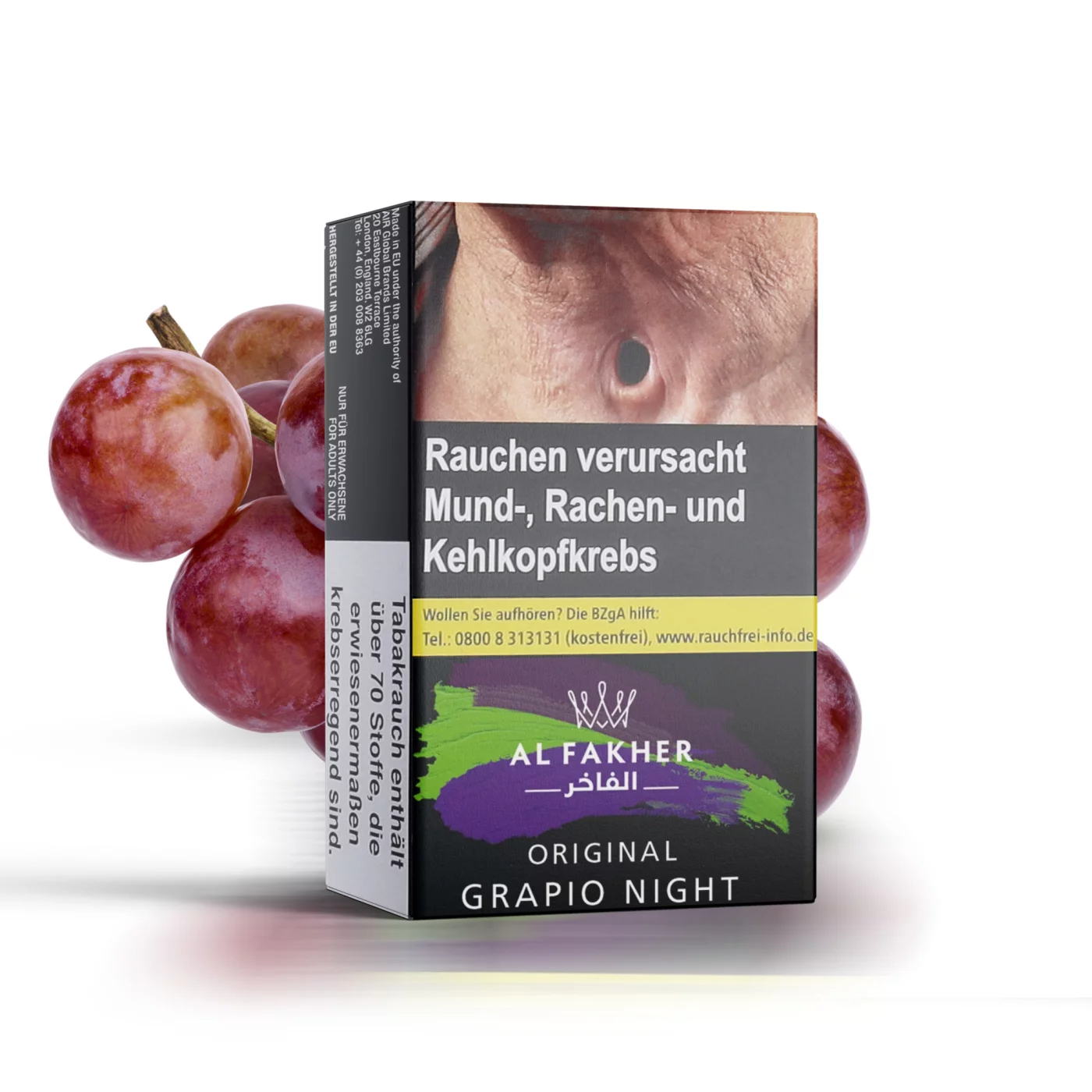 Al Fakher Shisha Tabak Grapio Night 25g Al Fakher Shisha Tabak Grapio Night 25g