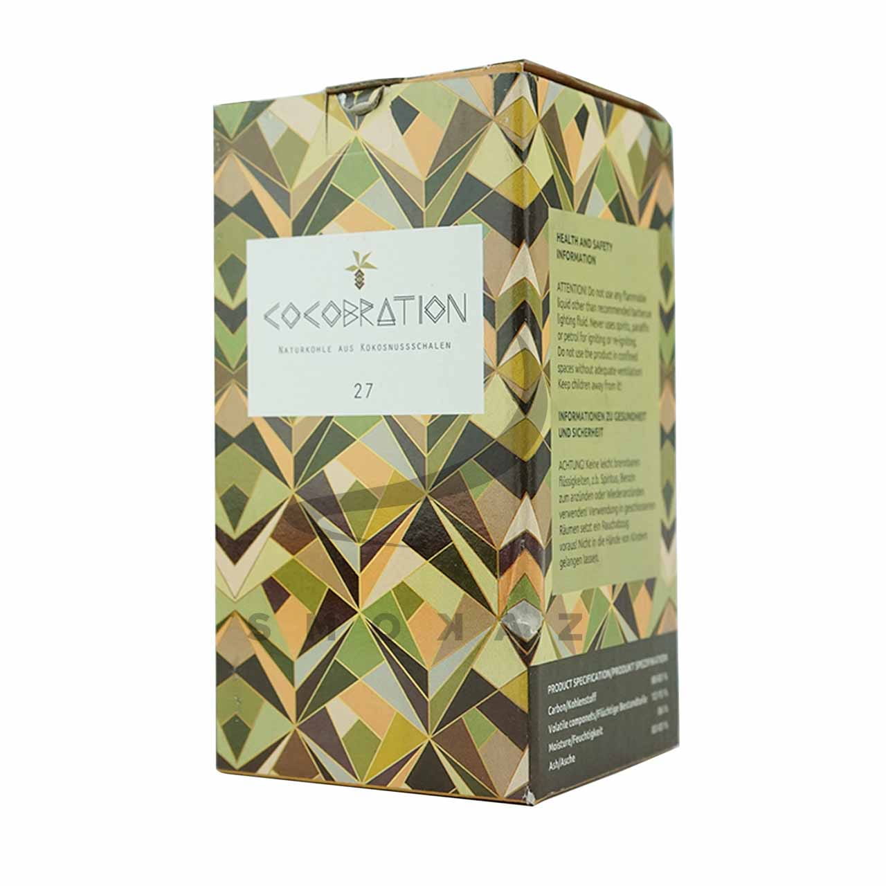 Cocobration Shisha Naturkohle - 1 Kg 27mm